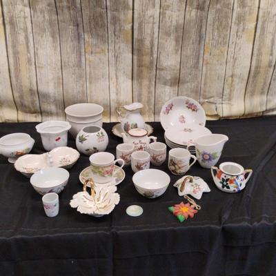 Floral Dishware