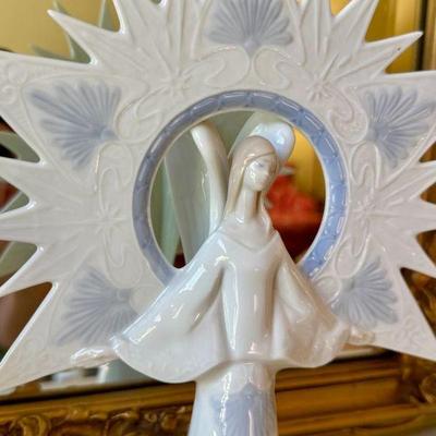 Lladro angel tree topper 