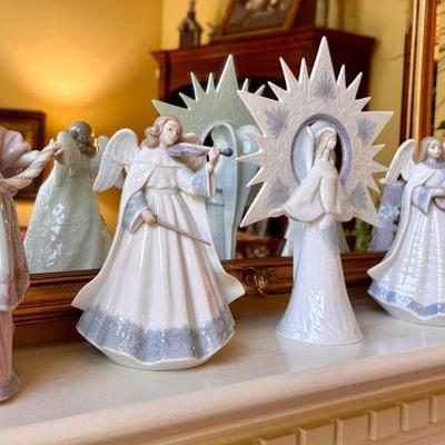 Large collection of Lladro figurines, most in original boxes 