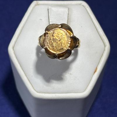 Women’s Ring 14k Gold Tw 4.5g Size 3.5
