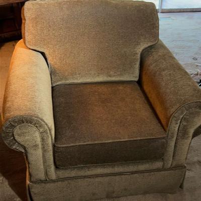 Bancroft And Bliss Upholstered Armchair, Very Nice