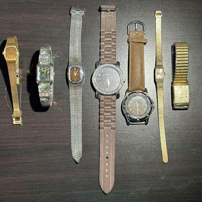 Assorted Vintage and Modern Wristwatches