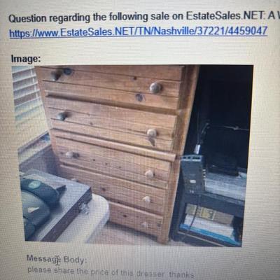 Estate sale photo