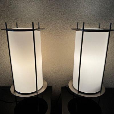 Modern Touch-Control Table Lamps w/ Frosted Glass & 3-Level Brightness	