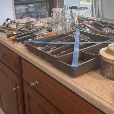 set of silverware