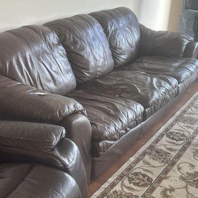 leather couch