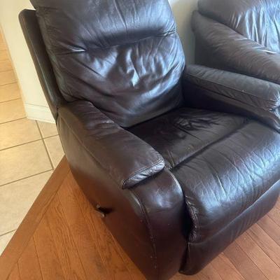 leather recliner