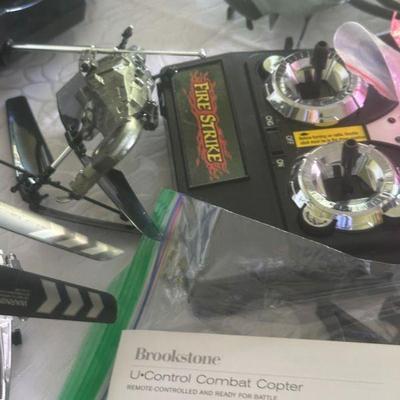 Brookstone U-Control combat copter