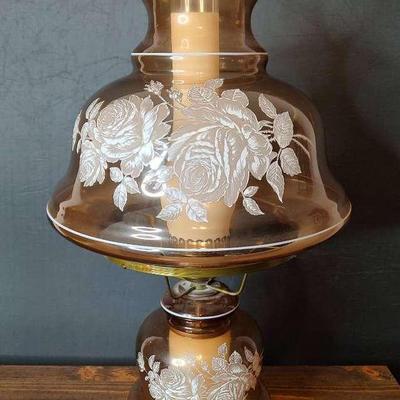Vintage Hurricane Oil Styled Electric Lamp