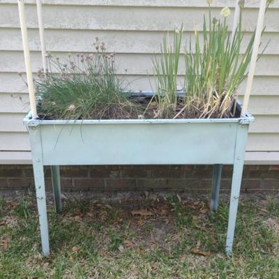 Raised Metal Planter Box