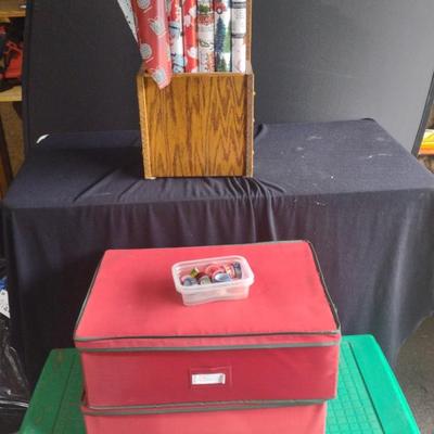 Christmas Wrap And Storage Lot