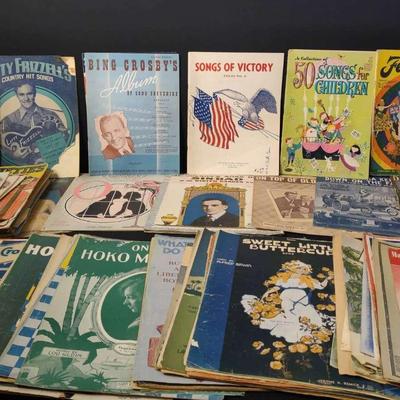 Large Collection Of Song Books / Sheet Music 