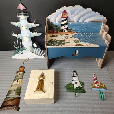 Lighthouse entryway decor