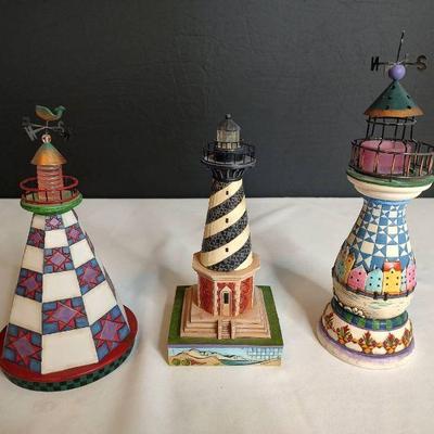 Jim shore shorelights lighthouses