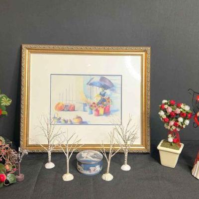 Framed art and home decor