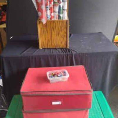 Christmas wrap and storage lot