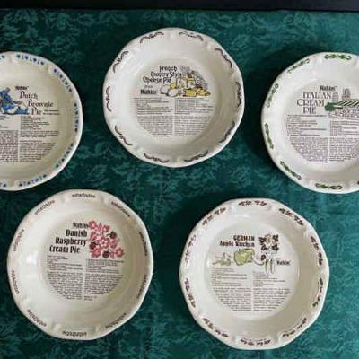 Recipe pie plates