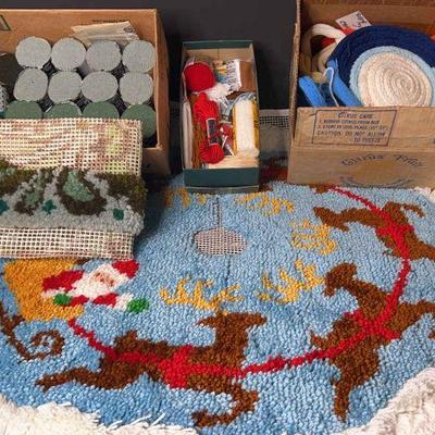 Christmas rug