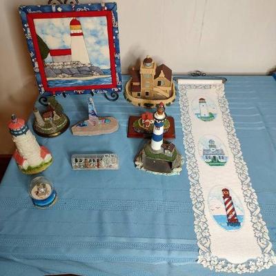 Lighthouse figurines