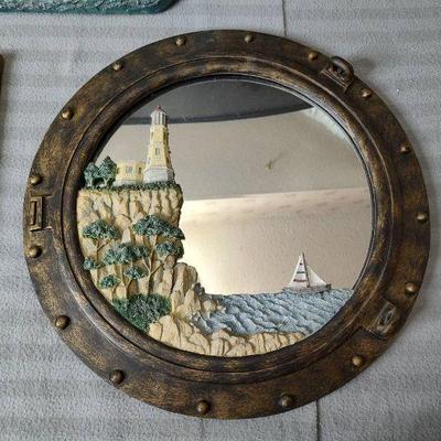 Lighthouse wall hanging and decor