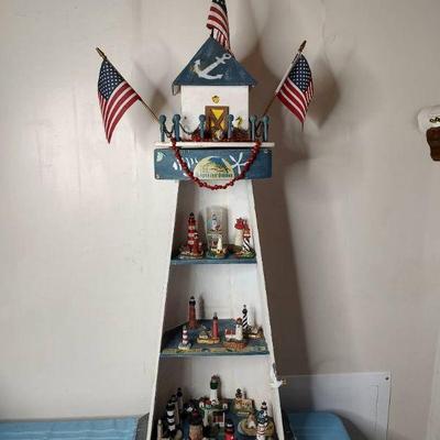 Lighthouse with mini lighthouses
