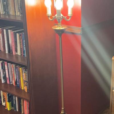 Brass Floor Lamp 