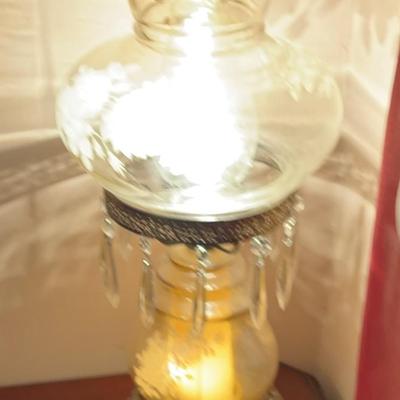 Victorian Hurricane Lamp
