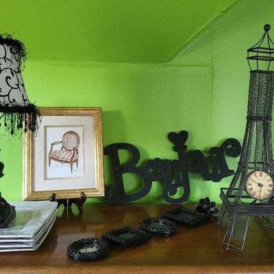 Eiffel Towers & French Decor