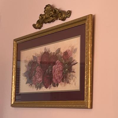 Glenda Turley Print With Topper