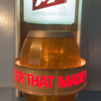 Schlitz Lighted Beer Sign