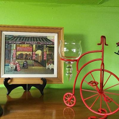 Signed Painting & Other Decor 