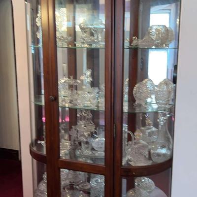 Beautiful Curves Curio Cabinet