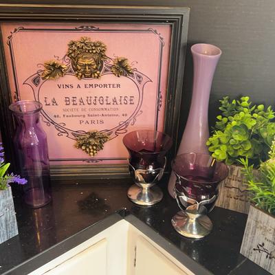 Purple French Decor 