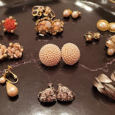 12 Pairs Clip-On Earrings