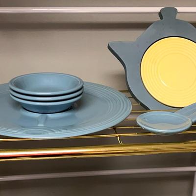Fiesta Homer Laughlin Sky Blue Serveware
