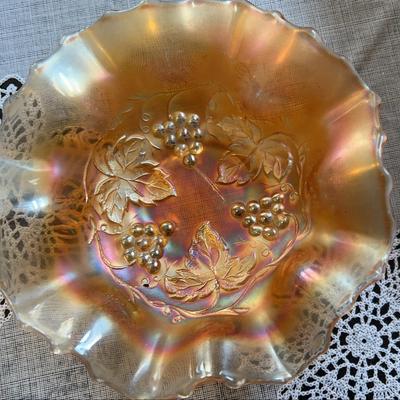 Carnival Glass Bowl