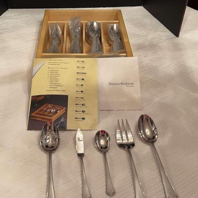 NIB Reed & Barton Stainless Steel Flatware