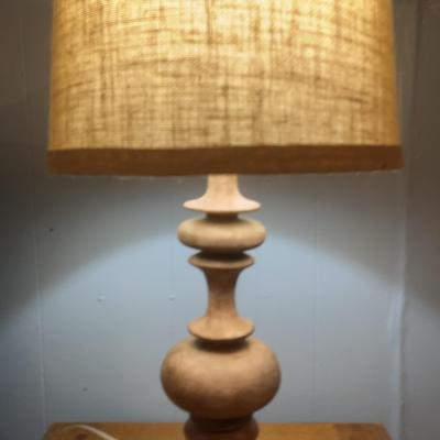 Pair Of Side Tables & Lamps 