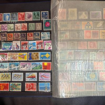 Vintage World Stamp Collection – 700+ Stamps from Dozens of Countries on All Continents – In Album