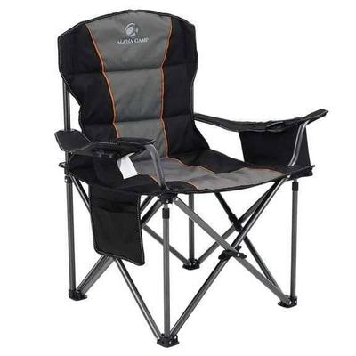 New Alpha Chair Big Boy XL Oversized Camp Chair With Cooler Bag - Sealed In Box