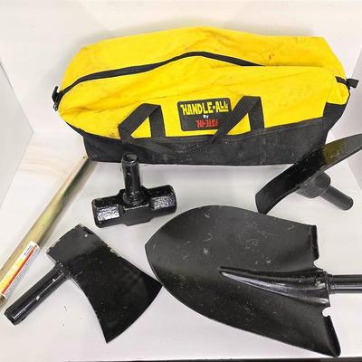 Handle-All By Hi-Lift Multi Yard Tool Set - Shovel, Axe, Sledge, Adze