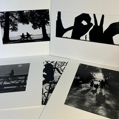 Chuck Bress Photography: Portraits In Silhouette, Matted 16x20”