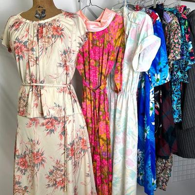 Vintage Dresses, Skirts & Ensembles - Hawaii Nei, Loubella, Sears, Clio & More (Various Sizes)
