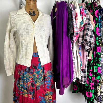 Vintage Womens Clothing (Size M-L)-Laura & Jayne, Karen Scott, Jon Woods, Devon, Ship N Shore & More
