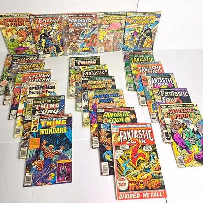 Bronze Age Fantastic Four-Related Comics - Silver Surfer & More Marvel Comics