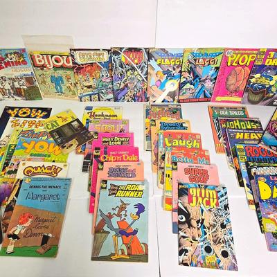 Independent, Underground & Children’s Comics: Zippy, Judge Dredd, Bijou Funnies, More
