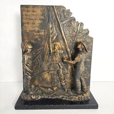 Ground Zero 9/11 Statue by Michael Walker, Signed, #2374/10,000 