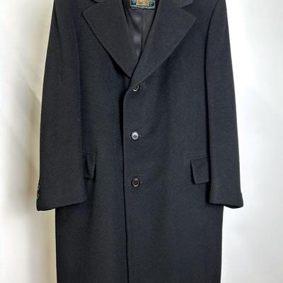 Vintage Mongolian Cashmere Dress Coat - Mens Sz L/XL
