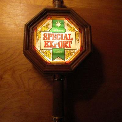 Heileman's Special Export sconce