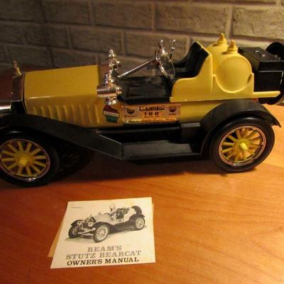 Jim Beam Stutz Bearcat decanter